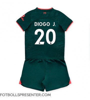 Liverpool Diogo Jota #20 Tredje tröja Barn 2022-23 Kortärmad (+ korta byxor)